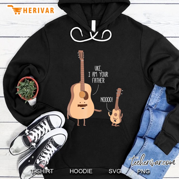 Guitar Uke I Am Your Father Ukulele Hoodie
