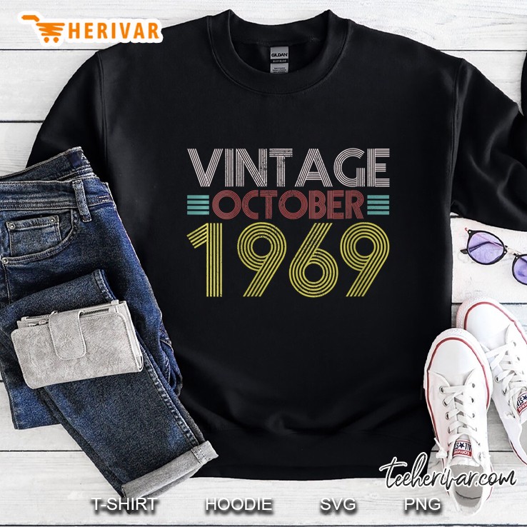 Vintage October 1969 Sweatshirt