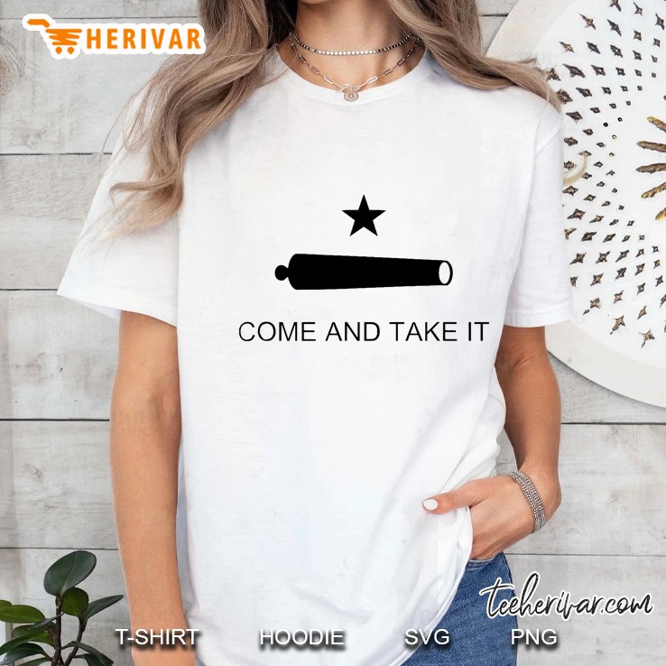 Texas Come And Take It Historic Icon On A Great Ladies Tee