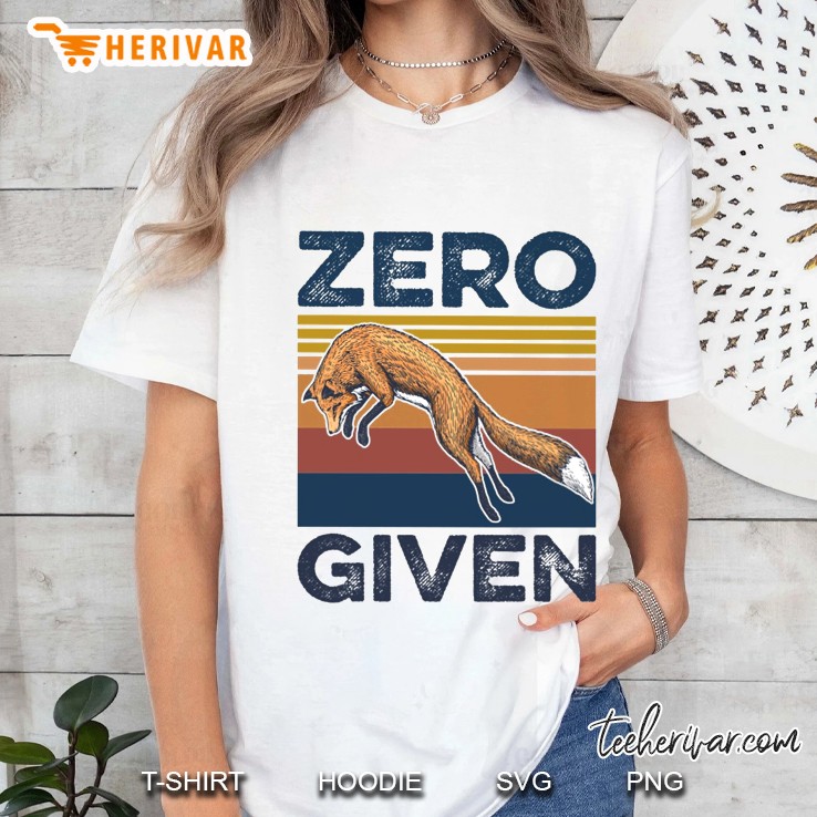 Zero Fox Given Vintage Version Ladies Tee