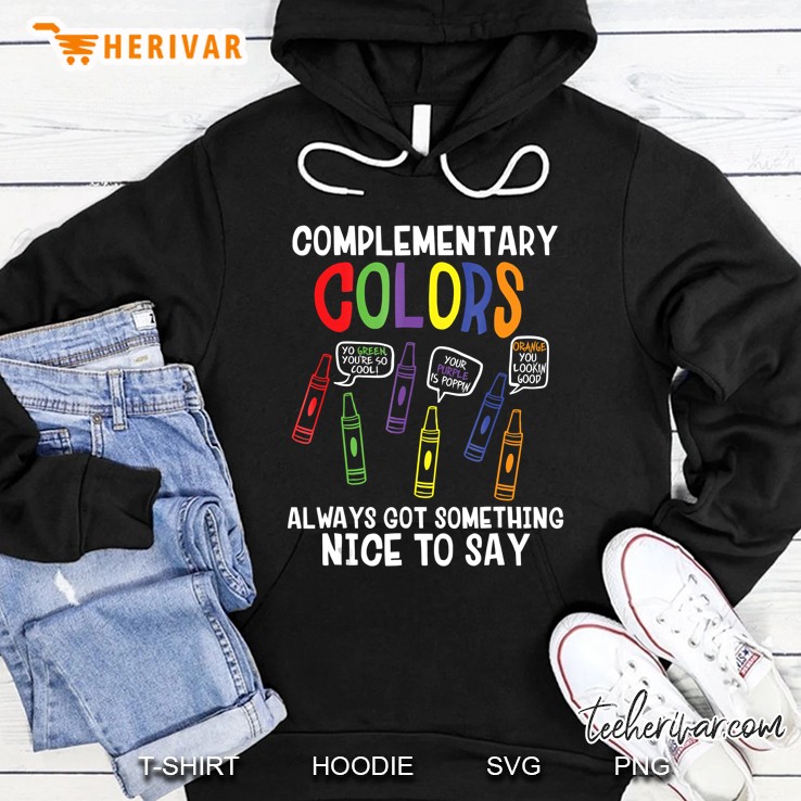 Complementary Colors Artist Art Teacher Hoodie