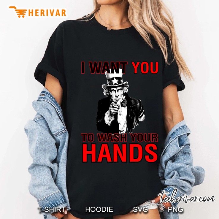 I Want You To Wash Your Hands Ladies Tee
