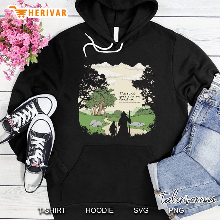 The Road Goes On Hoodie