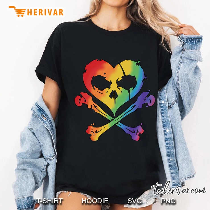Blackheart Jack Rainbow Version Ladies Tee