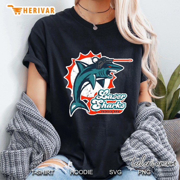 Laser Sharks Go Ladies Tee