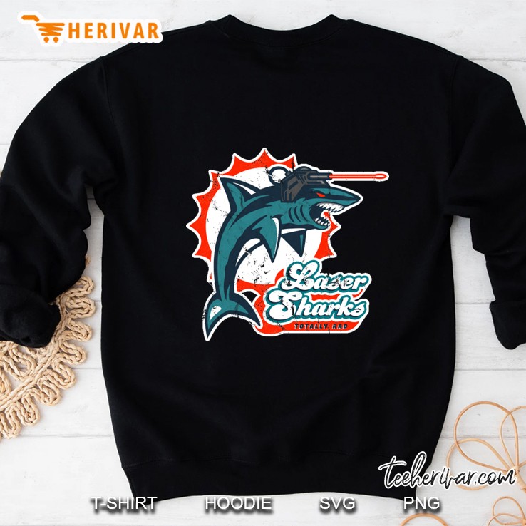 Laser Sharks Go Sweatshirt