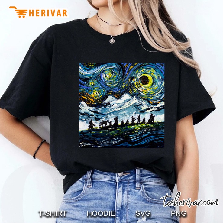 Van Gogh Never Met The Fellowship Ladies Tee