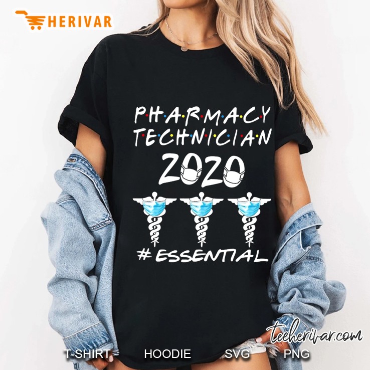 Pharmacy Technician 2020 #Essential Caduceus Version Ladies Tee