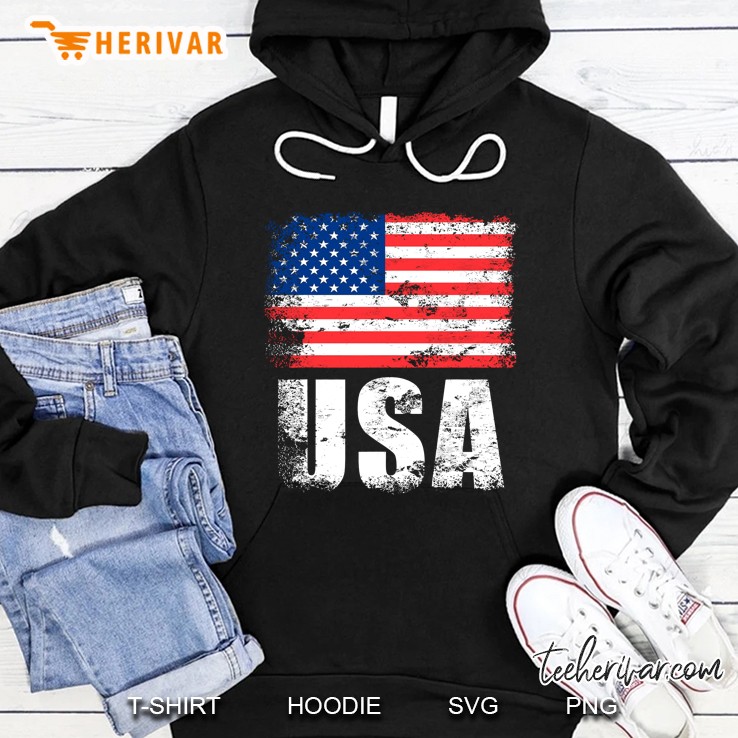 USA Flag United States Of America Hoodie