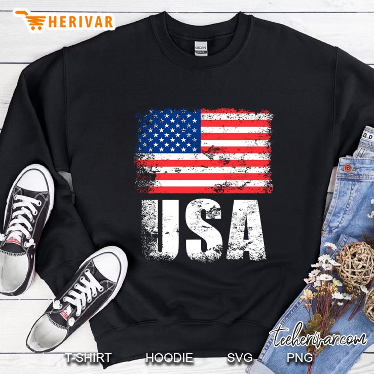 USA Flag United States Of America Sweatshirt
