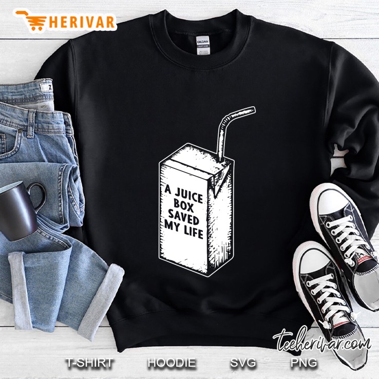 A Juice Box Saved My Life Hypoglycemia Type 1 Diabetes Sweatshirt