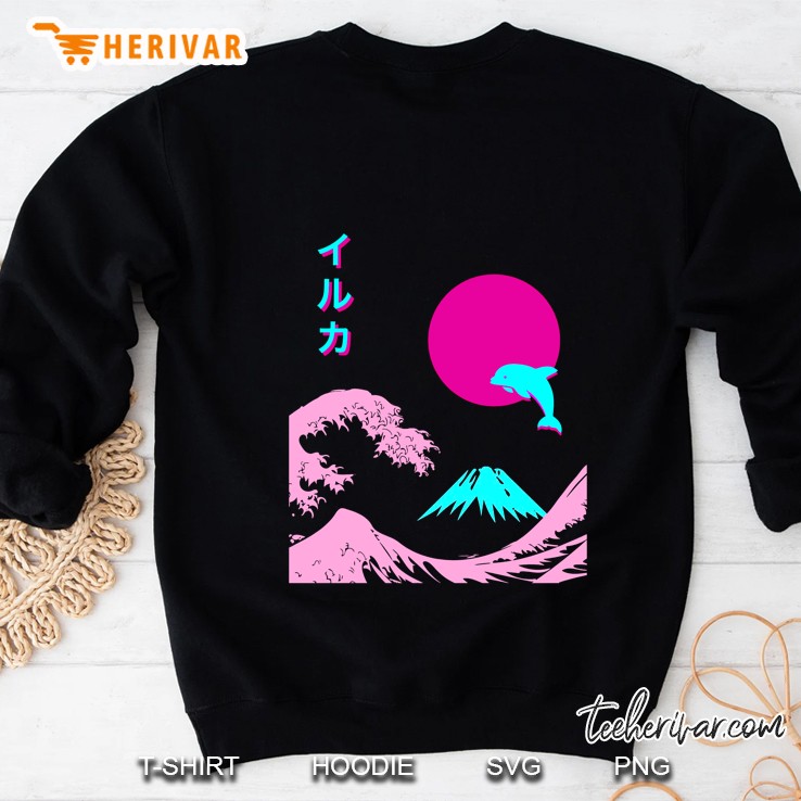 Aesthetic Japanese Pink Iruka Sweatshirt