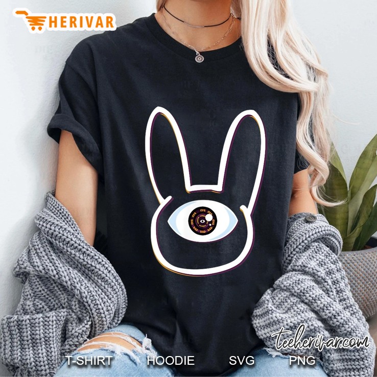 Bad Easter Bunny 1 Eye X100 Easter Dembow Reggaeton Trap Ladies Tee