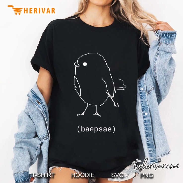 Crowtit Bird Baepsae Ladies Tee
