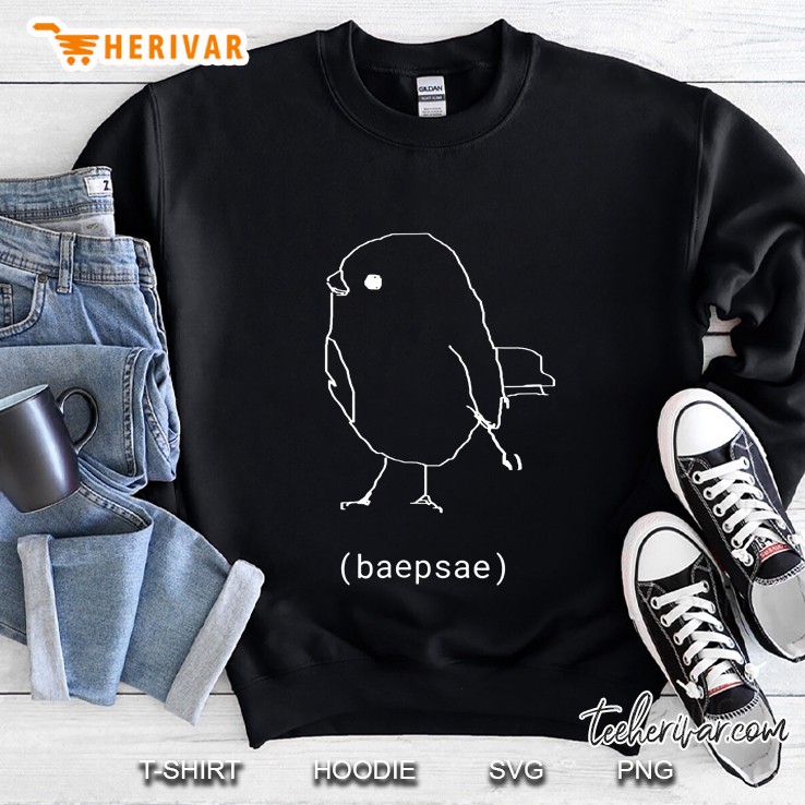 Crowtit Bird Baepsae Sweatshirt