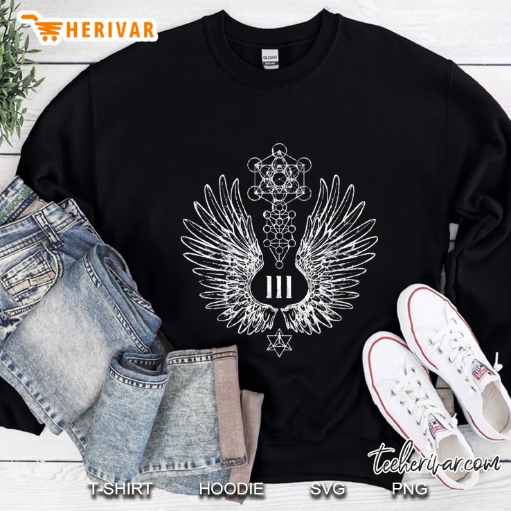 Angel Number 111 Sacred Geometry Sweatshirt