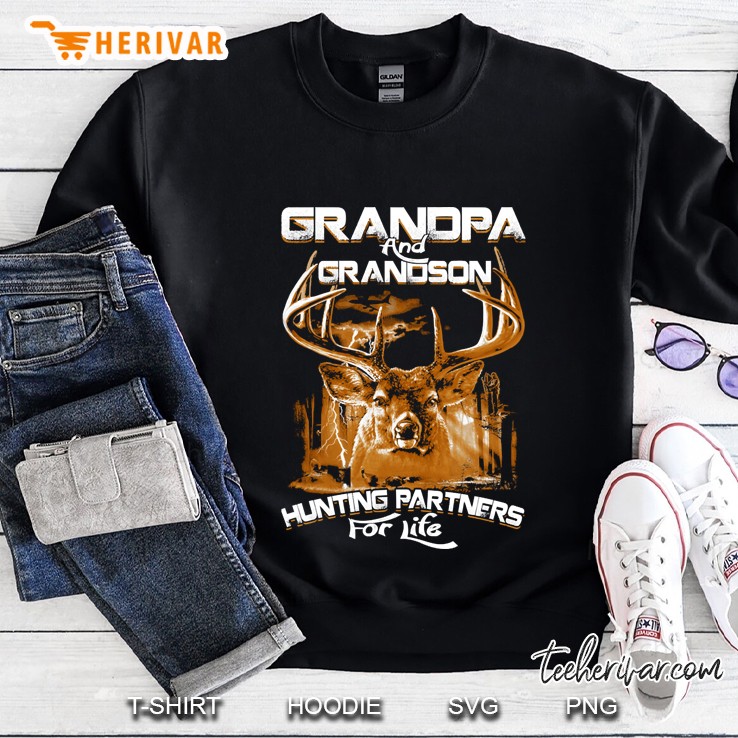 Grandpa And Grandson Hunting Partners Sweatshirt