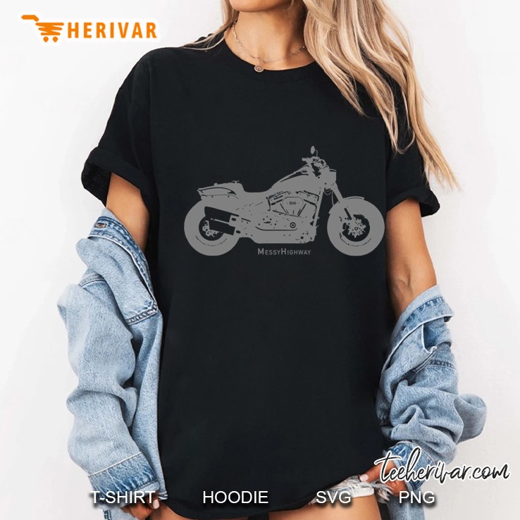 Harley Fat Bob 114 18 Shadow Ladies Tee