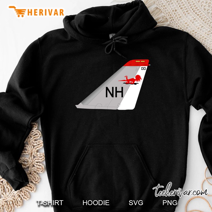 Navy Fighter Squadron Vf114 F14 Tail Marking Aardvarks Hoodie