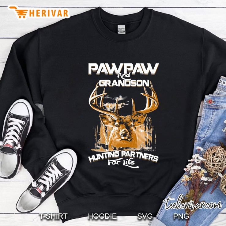 Pawpaw And Grandson Hunting Partners For Life Sweatshirt