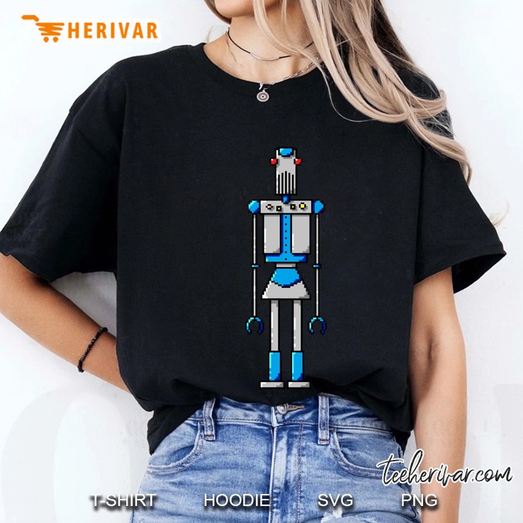 Pixel Robot 112 Ladies Tee