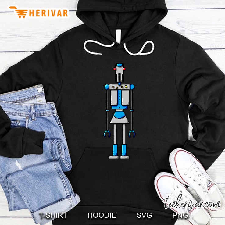 Pixel Robot 112 Hoodie