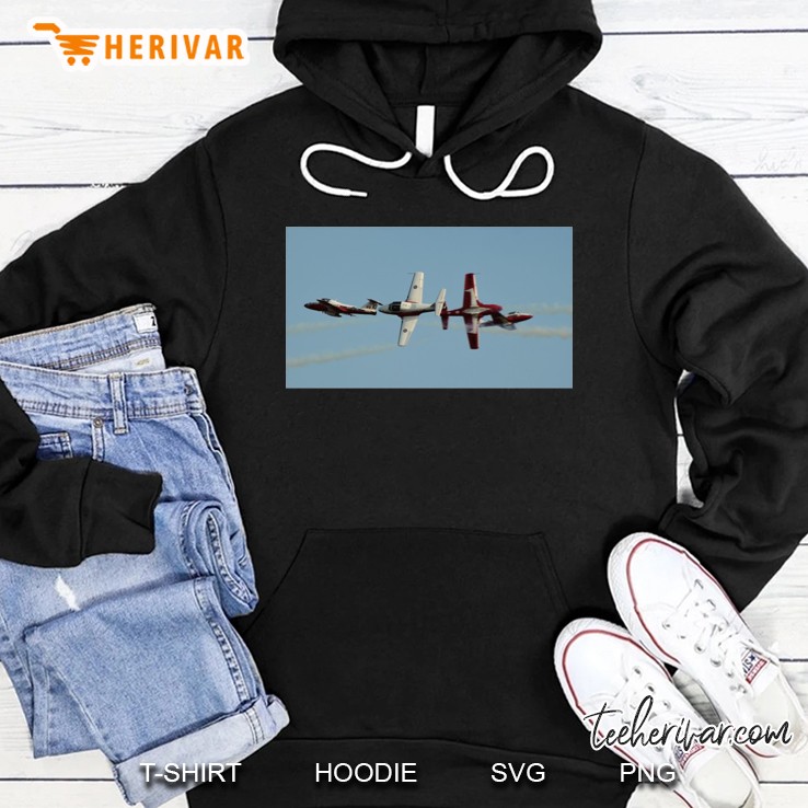 Rcaf Snowbirds Crossing Hoodie