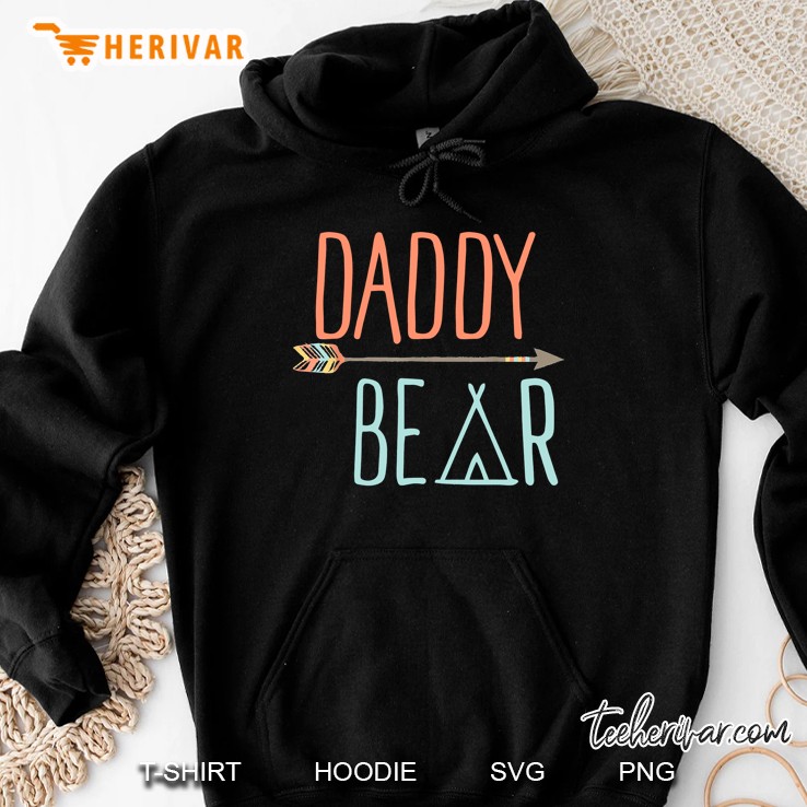 Daddy Bear Tribal Arrow Version Hoodie