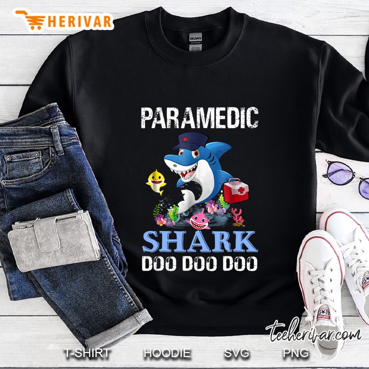 Paramedic Shark Doo Doo Doo Sweatshirt