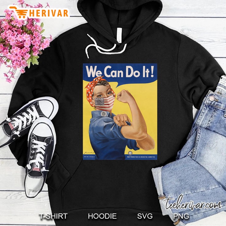 We Can Do It Rosie The Riveter Coronavirus 2020 Poster Hoodie
