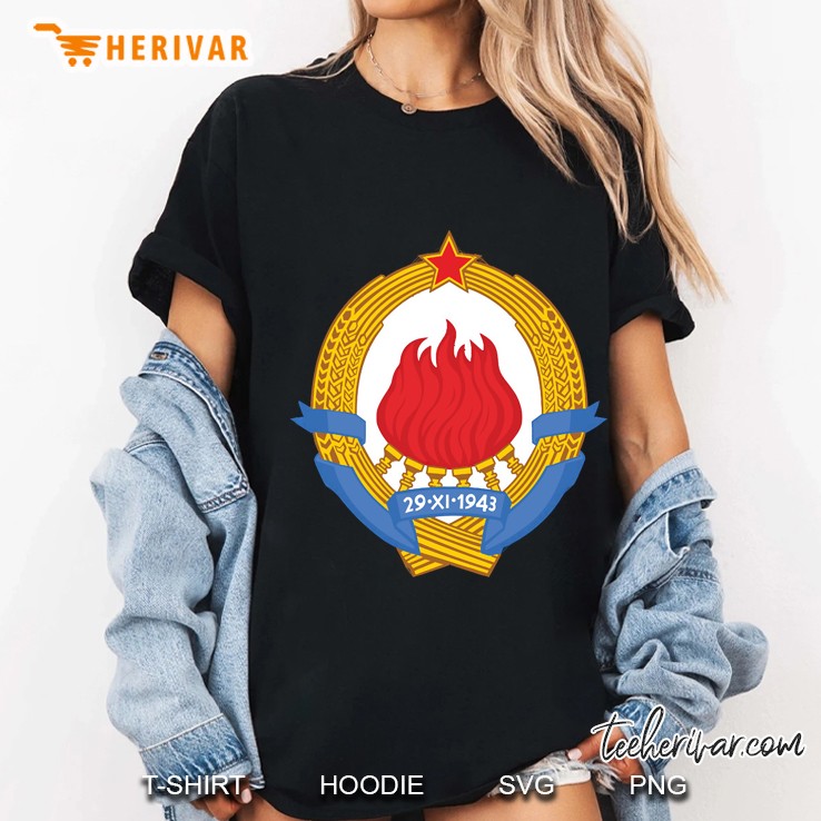 Yugoslavia Emblem Ladies Tee