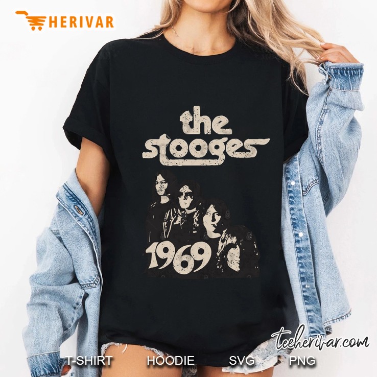 The Stooges Iggy Pop Vintage 70S 1970S Faded Distressed Ladies Tee