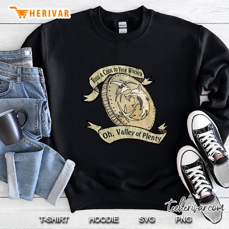 Toss A Coin To Your Witcher Sweatshirt