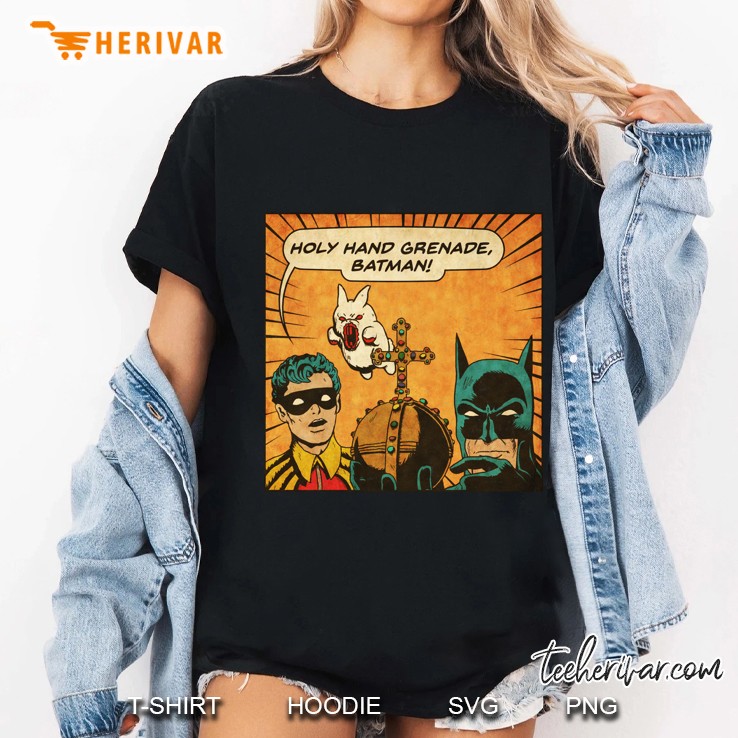 Holy Hand Grenade Batman Ladies Tee