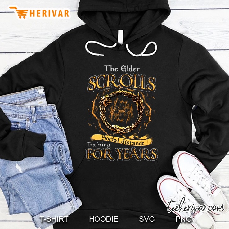 The Elder Scrolls Social Distance Training For Years Hoodie