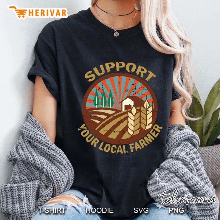 Support Your Local Farmer Ladies Tee