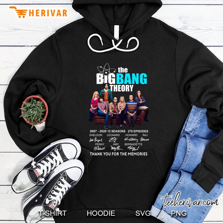 The Bigbang Theory 2007-2020 Seasons 279 Episodes Hoodie