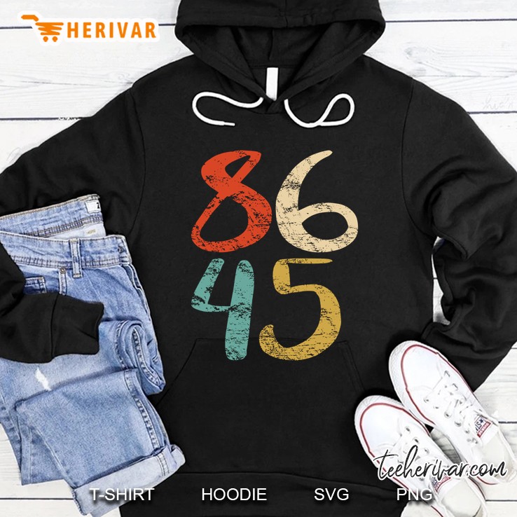 86 45 Anti Trump Impeach President 45 Hoodie