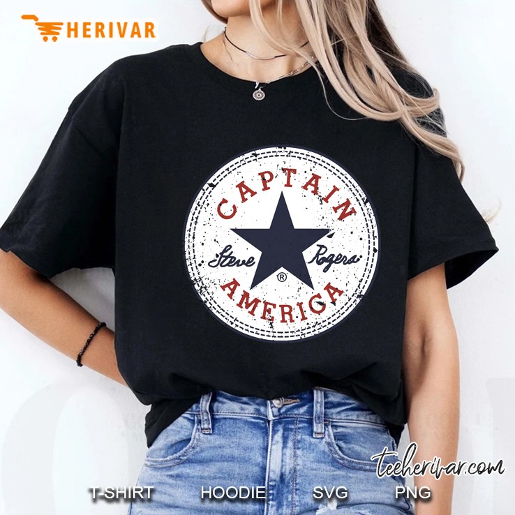 Captain America All Stars Ladies Tee
