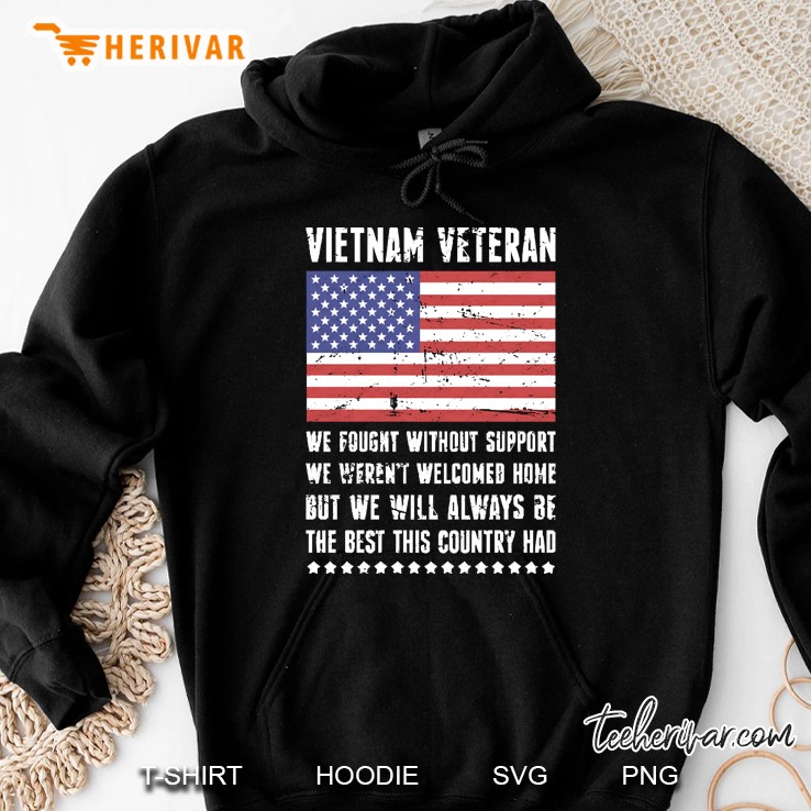 American Flag Vietnam Veteran Definition Hoodie