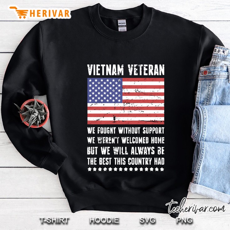 American Flag Vietnam Veteran Definition Sweatshirt