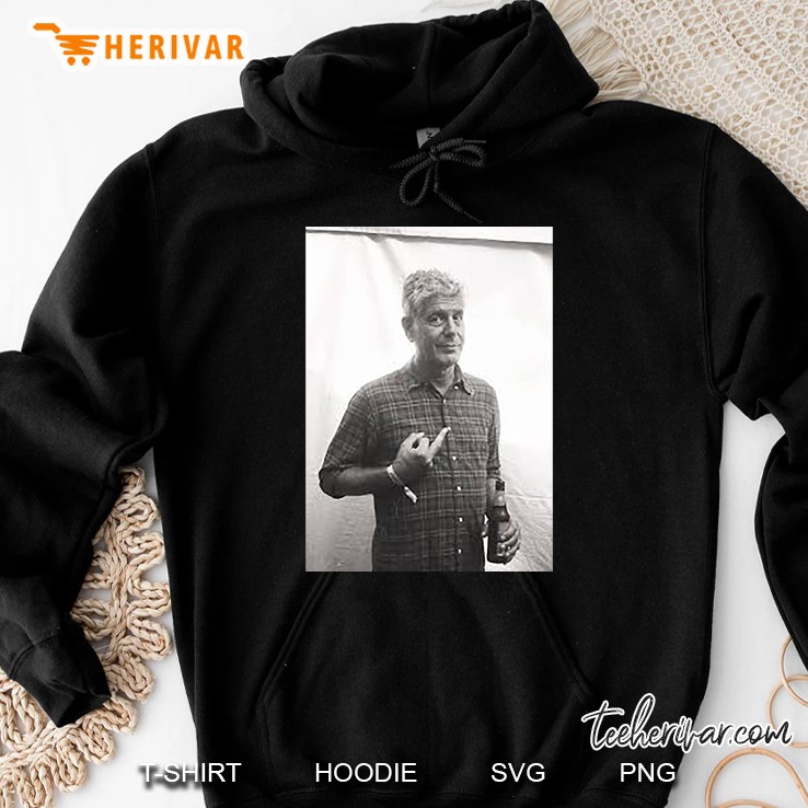 Anthony Bourdain Middle Finger Hoodie