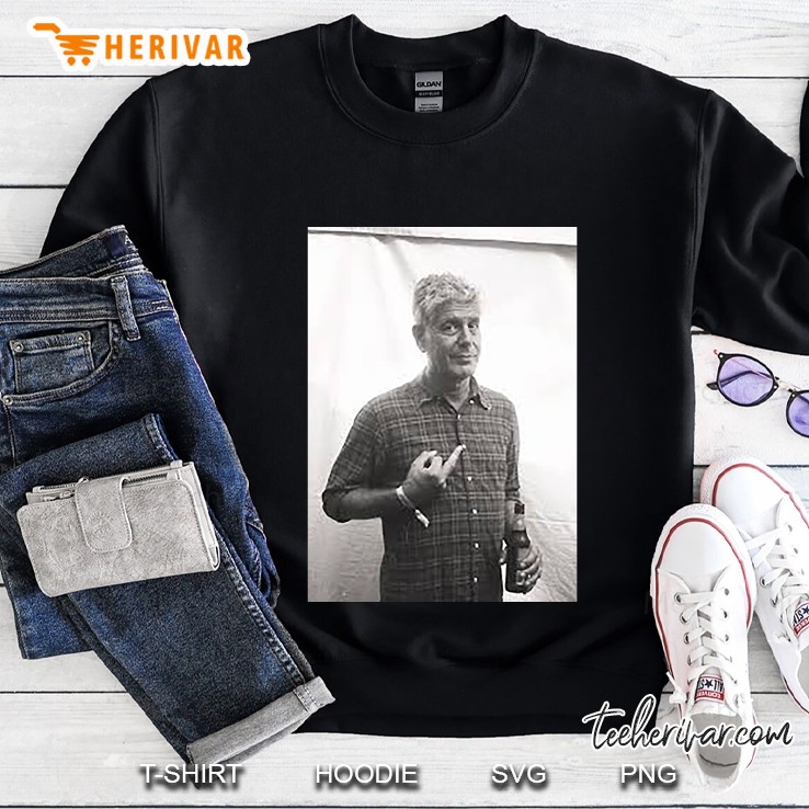 Anthony Bourdain Middle Finger Sweatshirt