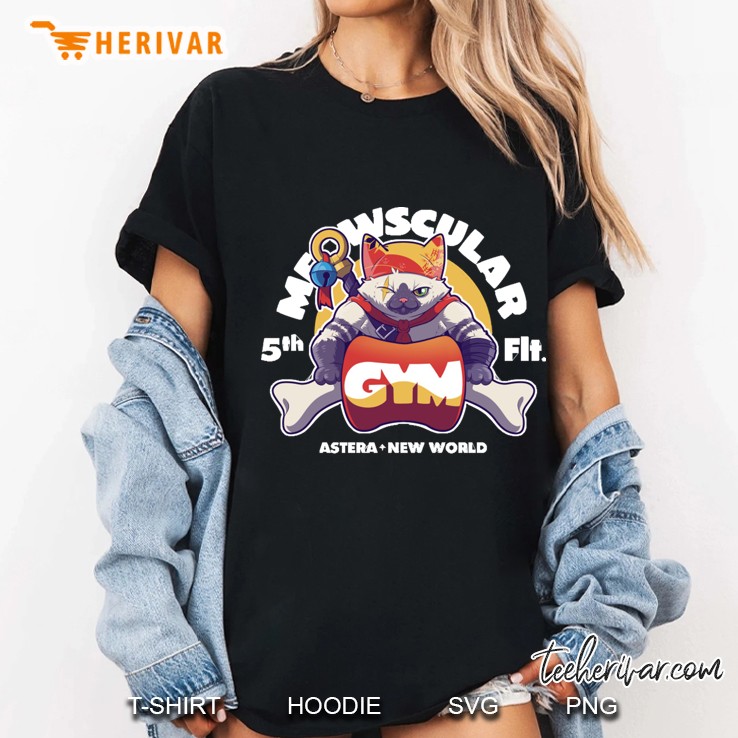 Meowscular Gym Ladies Tee