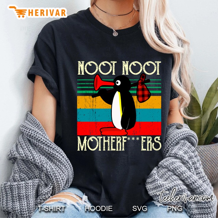 Pingu Noot Motherfers Vintage Ladies Tee