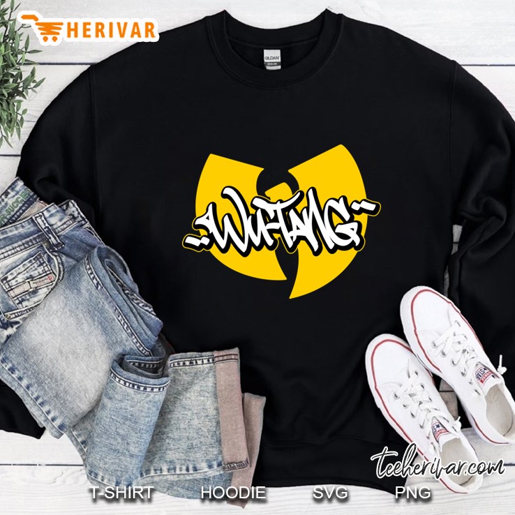Wu-Tang Clan Hip-Hop Graffiti Tagging Sweatshirt