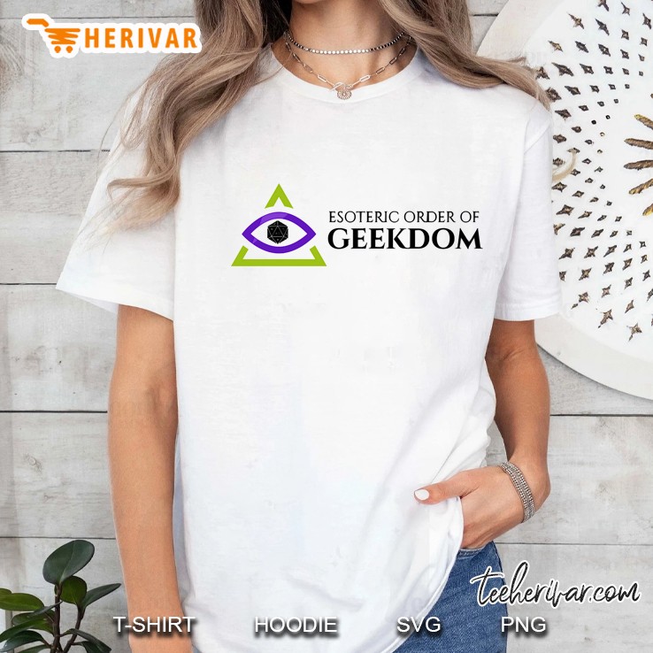 Esoteric Order Of Geekdom Ladies Tee