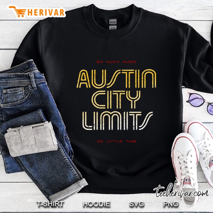 Austin City Limits, Distressed Sweatshirt