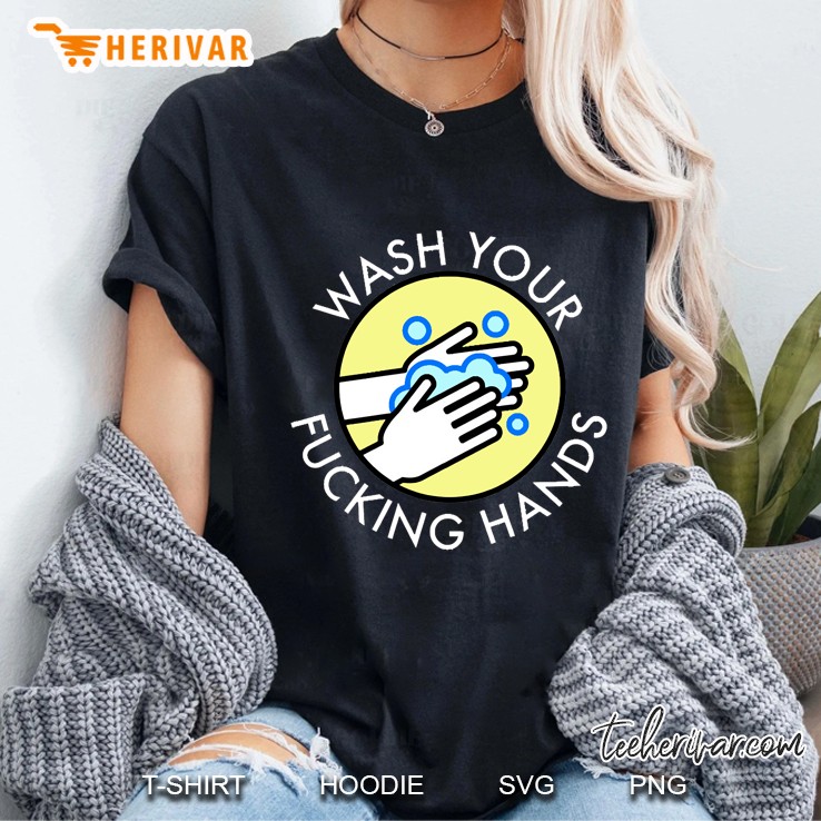 Wash Your F Hands Ladies Tee