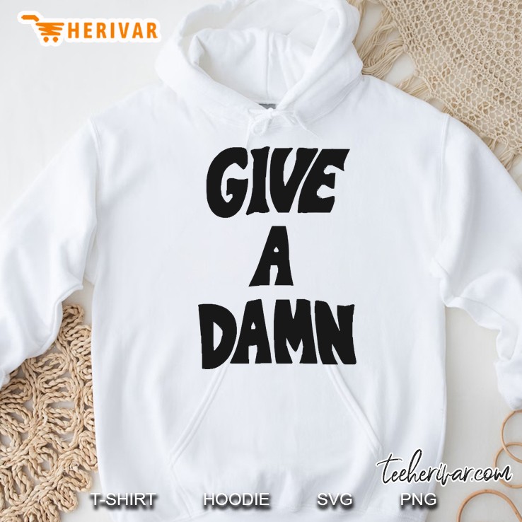 Give A Damn As Worn By Alex Turner Black Hoodie